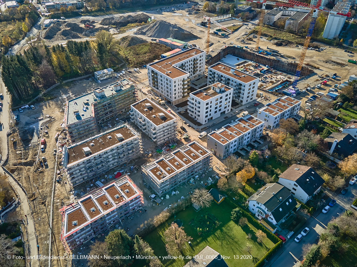 13.11.2020 - Piederstorfer Gelände und Alexisqaurtier am Karl-Marx-Ring in Neuperlach